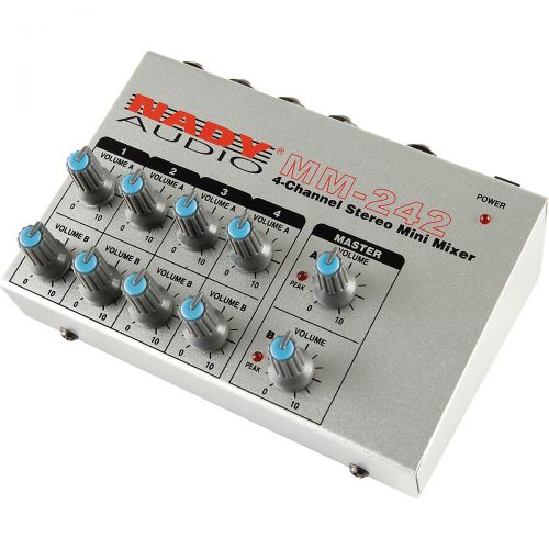  Nady MM-242 4-Channel Mini Mixer