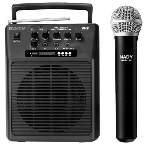  Nady},description:One of the most affordable and compact of Nady’s popular line of wireless PA’s. Ideal for many varied applications including classrooms, conferencemeeting rooms,