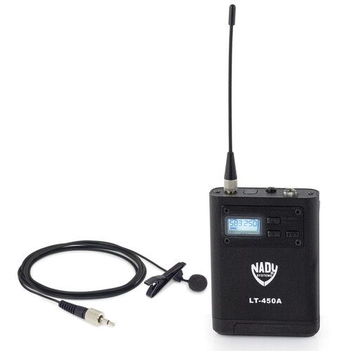  Nady D-450-HT-LT Four-Person Digital Wireless System with Handheld & Lavalier Microphones (515 to 598 MHz)