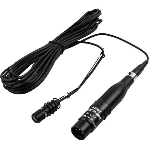  Nady OHCM-200 Overhead Hanging Microphone (Black)