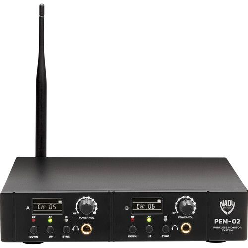  Nady PEM-02 Wireless 2-Person In-Ear Monitoring System (903 to 928 MHz)