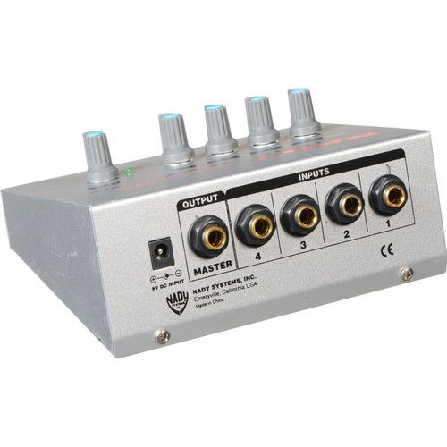  Nady MM-141 4-Channel Mini Mixer