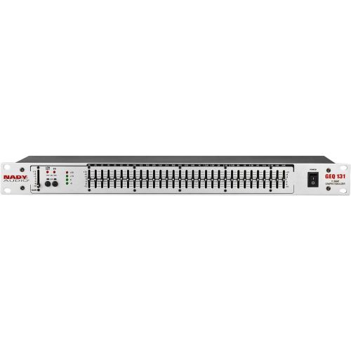  Nady GEQ-131 (1U) 1-Channel 31-Band Graphic Equalizer