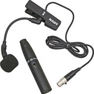 Nady CM-60 Standard XLR Clip-On Condenser Microphone Black