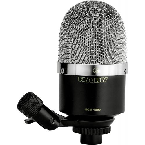  Nady The SCM-700 8-piece Condenser Microphone Recording Kit - Ideal for Podcasting, voice-over, online videos, and recording with smartphones and tablets.