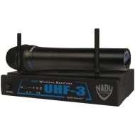 Nady NADY UHF-3HT480.55 Uhf Diversity Receiver with UH-3 Handheld Microphone