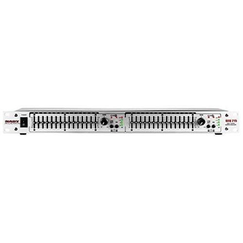  Nady GEQ-215 Rackmount Dual 15-Band Stereo Graphic Equalizer