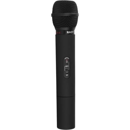  Nady UHF-4 Wireless Handheld Microphone System with True Diversity