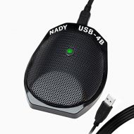 Nady USB-4BM Vocal Condenser Microphone for Mac and PC Computers, Multipattern