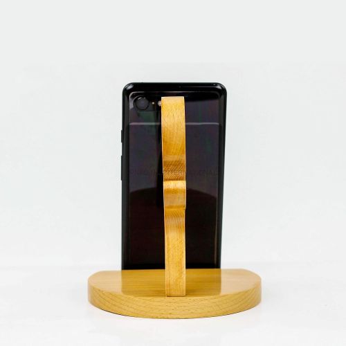  Ninja Style Wooden Universal Cell Phone Mobile Stand & Holder Portable and Beautiful Nagina International