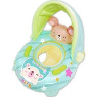 Nai-B K Hamster Cushion Parasol Baby Walker Swim tube Mint(for kid, child), Inflatable swimming float, Swim Ring