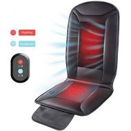 [아마존 핫딜]  [아마존핫딜]Naipo Car Seat Warmer and Cooler 2 in 1 Cushion Seat Cover with Heating and Ventilation Function and 3D Mesh PU Leather Portable Breathable Cover for Car Home Office Chair, All-Sea