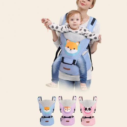  Naisidier Baby Hip Seat Belt Carrier Safety Front Facing Back Pain Relief Soft Carrier Ergonomic Position Breathable Cotton for Child Infant Toddler Purple