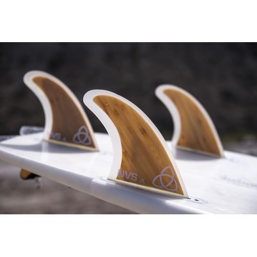  Naked Viking Surf Medium JL Thruster Surfboard Fins (Set of 3) FCS & Futures