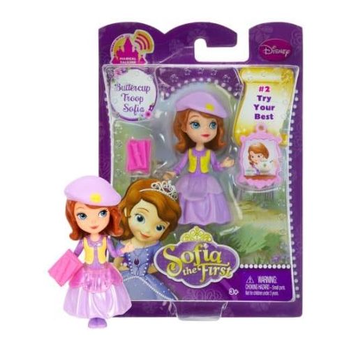  Nakham Buttercup Troop Sofia ~3 Disney Sofia the First Mini Doll Series: #2 Try Your Best
