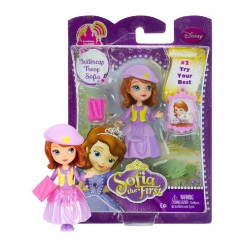  Nakham Buttercup Troop Sofia ~3 Disney Sofia the First Mini Doll Series: #2 Try Your Best