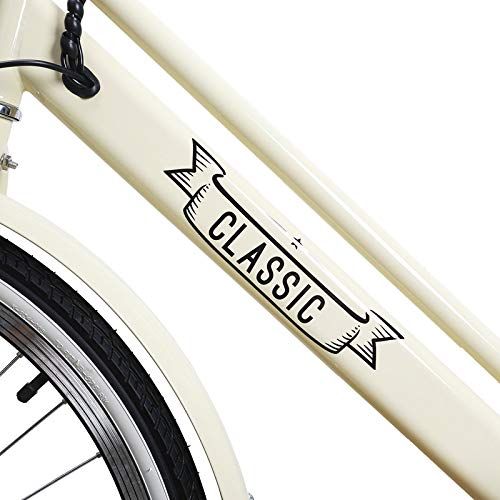  Nakto eBike Nakto Classic Low-Step Electric City Bike - White - 250 Watt - 36V 10Ah Lithium eBike