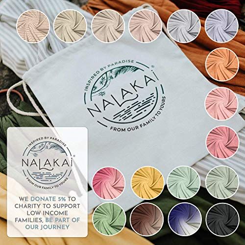  [아마존베스트]Pura Vida Slings Luxury Ring Sling Baby Carrier  Extra Soft Bamboo & Linen Fabric, Full Support and Comfort for Newborns, Infants & Toddlers - Best Baby Shower Gift - Great for Men Too (Soft Rain