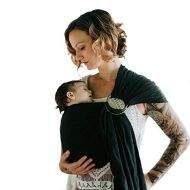 [아마존베스트]Pura Vida Slings Luxury Ring Sling Baby Carrier  Extra Soft Bamboo & Linen Fabric, Full Support and Comfort for...