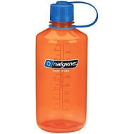 [아마존베스트]Nalgene Tritan 32-Ounce Narrow Mouth BPA-Free Water Bottle, Orange w/Blue Cap
