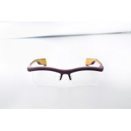 [아마존베스트]Namae-Megane Inc. FUNIKI Glasses (Brown/Yellow)