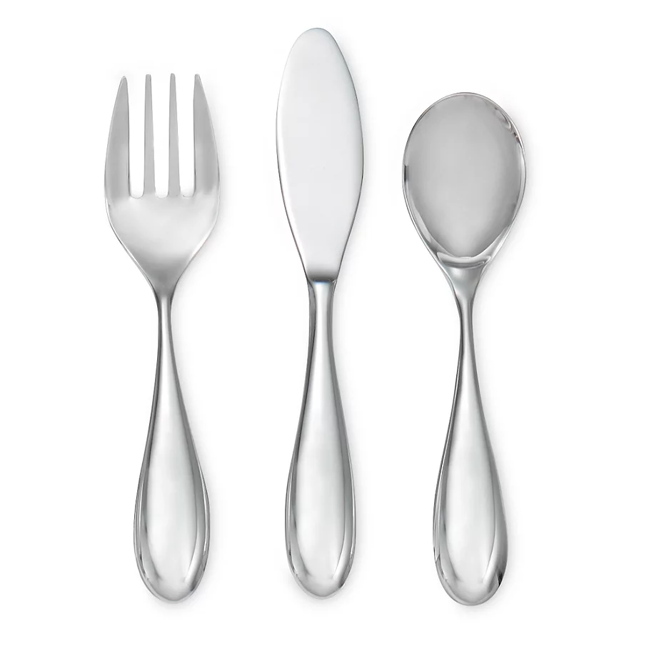 Nambe Kibo Toddler 3-Piece Flatware Set