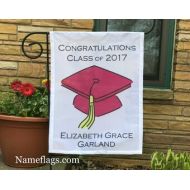 NameFlags Personalized Graduation Flag, Garden or House Flag, Graduation Flag