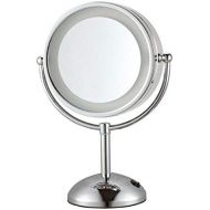 Nameeks AR7713-CR-3x Glimmer Double Face Round 3x Magnification Makeup Mirror, Chrome