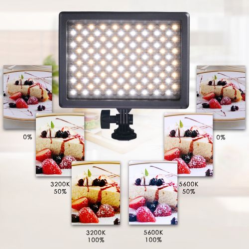  NanGuang RGB66 Adjustable Bicolor Tuneable RGB Dimmable Hard and Soft Light ACBattery Powered LED Panel