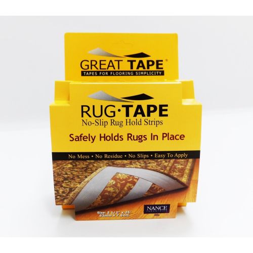  Nance Industries Tape Rug Hold Strips, 2.5 x 25
