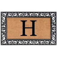 Nance Industries YourOwn Monogrammed Rubber Welcome Mat 24 x 39