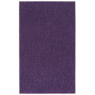 Nance Industries OurSpace Bright Area Rug, 7-Feet by 10-Feet, Playful Purple