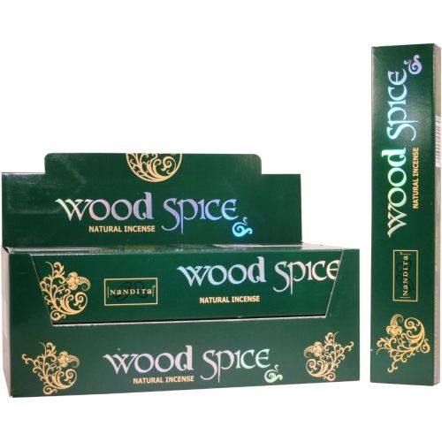  인센스스틱 Nandita Wood Spice Natural Incense