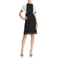 Nanette Nanette Lepore Color-Block Lace Dress