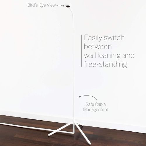  [아마존베스트]Nanit Plus - Smart Baby Monitor and Floor Stand: Camera with HD Video & Audio - Sleep Tracking - Night Vision - Temperature & Humidity Sensors and Two-Way Audio