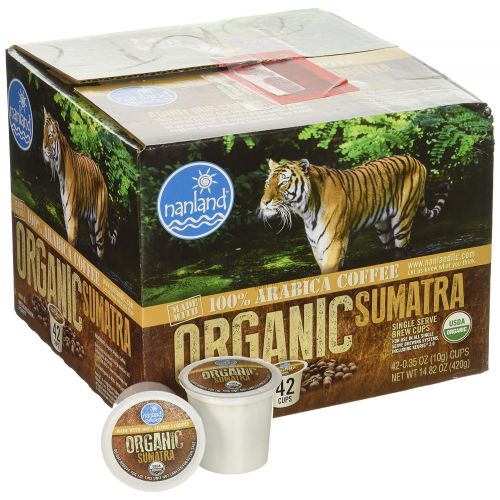  Nanland nanland Sumatran Organic Single Serve K-cup, 42 Count