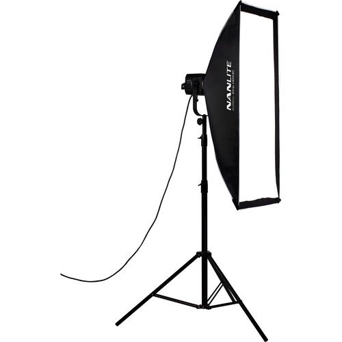  Nanlite Asymmetrical Stripbank Softbox with Bowens Mount (18 x 43