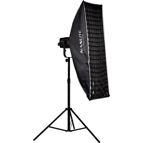  Nanlite Fabric Grid for Asymmetrical Stripbank Softbox (18 x 43