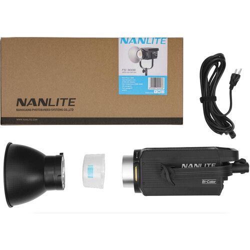  Nanlite FS-300B Bi-Color LED Monolight