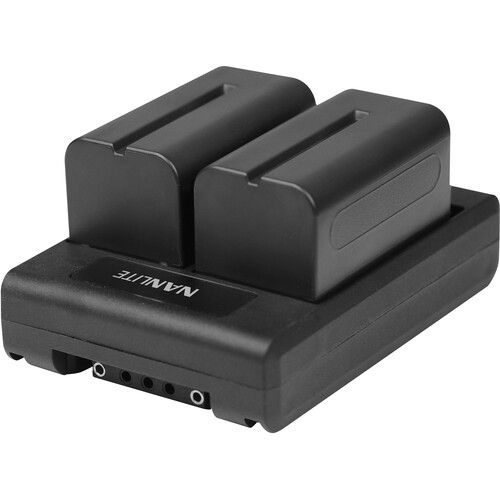  Nanlite 15V Dual NP-F Battery Adapter with V-Mount