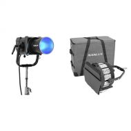 Nanlux Evoke 900C RGB LED Spot Light with Fresnel Lens Traveler's Kit