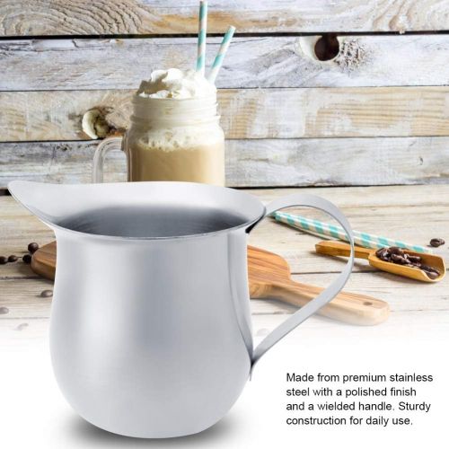  Nannday Milk Frothing Pitcher, Stainless Steel Pitcher Jug for Coffee Cream Espresso Latter Art(2oz)