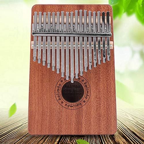  [아마존베스트]Nannday Portable Finger Harp Musical Instrument 17 Tone Mbira Kalimba for Professional Beginners for Stage Performance for Studio
