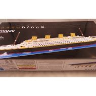 Kawada Nanoblock TITANIC - japan building toy NB-021 over 1800pieces Worldwide