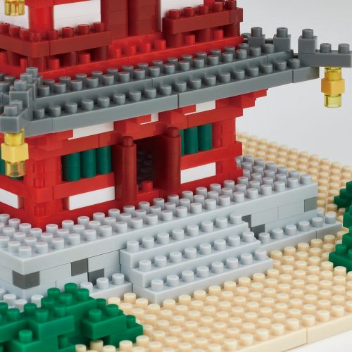  Nanoblock 5 Story Pagoda Building Set