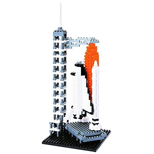  Nanoblock NanoBlock SPACE CENTER Shuttle NASA NBH-014 For Ages 12+ Package contains 540 pieces of micro-sized building blocks.