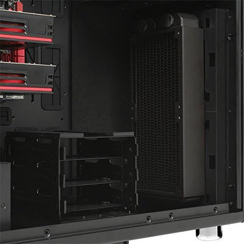  Nanoxia Deep Silence 4 Mini Tower M-ATX Case for Compact PC with Space For Full Size GPU, Black