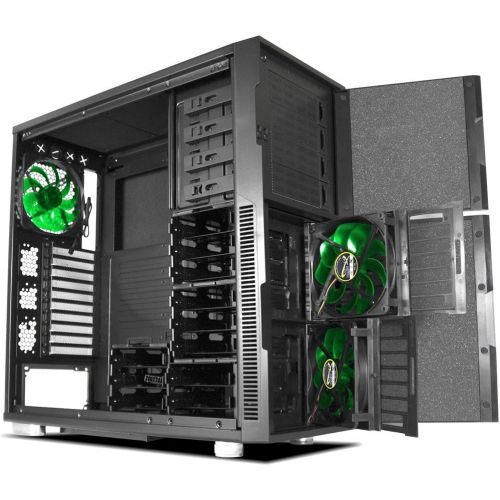  Nanoxia Deep Silence 4 Mini Tower M-ATX Case for Compact PC with Space For Full Size GPU, Black