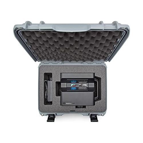  Nanuk 925 Waterproof Hard Case with Custom Foam Insert for Matterport Camera - Silver (925-EMATT5)