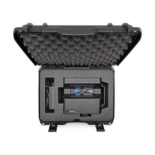  Nanuk 925 Waterproof Hard Case with Custom Foam Insert for Matterport Camera,Black